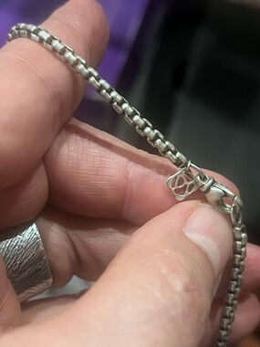 David Yurman 2.7 mm Sterling Silver Box